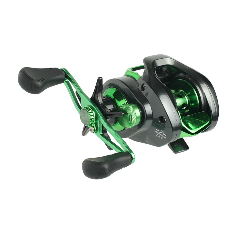 Ming Yang Red CL60 Left Handed Baitcasting Fishing Reels 2 BB + 1 RB Gear  Ratio 4.2:1 Muskie Catfish Saltwater Fishing